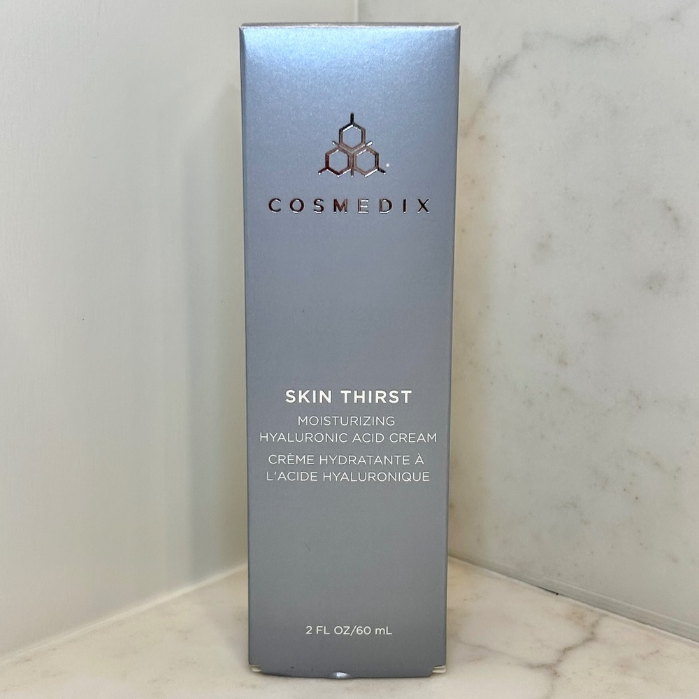 Cosmedix Skin Thirst Moisturizing Hyaluronic Acid Cream - NIB - Full Size